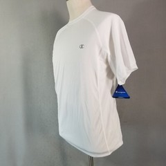Champion shirt men’s medium white short sleeve double dry NEW