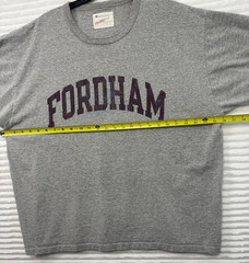 Vintage Y2K Era Champion Fordham University Fieldhouse Tshirt Mens XL
