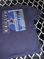 Dallas Cowboys Mens T-Shirt Size XL Blue Classic NFL Logo 2015 Regular Season