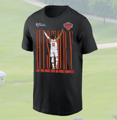Jalen Brunson Basketball Finals Champion Shirt New York 2026 Fan Graphic Tee