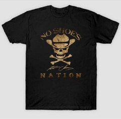 Live in No Shoes Nation Kenny Chesney T-Shirt Everybody Wants to Go to Heaven
