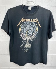 Original Metallica By Request 2014 Concert Tour Shirt / Men’s XL / Faded