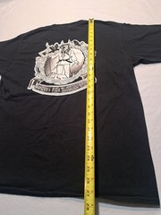 Audaces Fortuna Juvat T Shirt Size Large Black Mission First