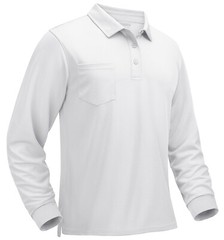 Mens Golf Polo Shirts Long Sleeve Athletic Quick Dry T-Shirts Casual Pocket Tops