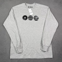BTS Arirang Target Exclusive Long Sleeve Shirt Mens M Gray NEW
