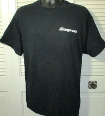 SNAP ON TOOLS T-Shirt~”Straight And Narrow Vintage Steel~Men’s L-XL~Preowned