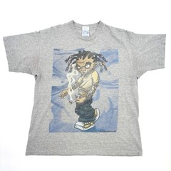 Vintage Y2K T Shirt Mens XL Chronic Weed Skate Surf Punk Hip Hop Big Graphic
