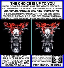 OUTTA MY WAY MOTORCYCLE RIDER BAD ASS BIKER CHOPPER COMING SKULL T-SHIRT WS556