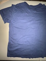 US Polo Assn Shirt Mens Adult Large Blue Cotton Short Sleeve Pony Pocket Casual