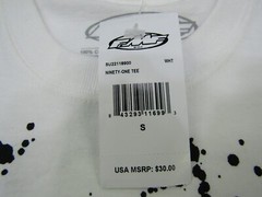 FMF Racing T-Shirt Mens Small Motocross Ninety-One Tee Neon Colorful Logo NWT