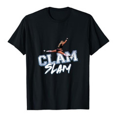 Clam Slam Splits Funny Quote Island Love Kenzie Patriotic Sweatshirt T-shirt