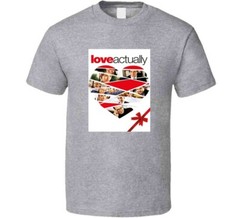Love Actually Tee Classic Rom Com Christmas Holiday Movie T Shirt
