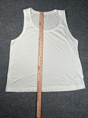 J.Crew White Slub Cotton Tank Top XL