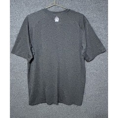 NWT DULULTH ALASKAN HARDGEAR L Mens SS Polyester Tun-Dry Lightweight Tee Gray