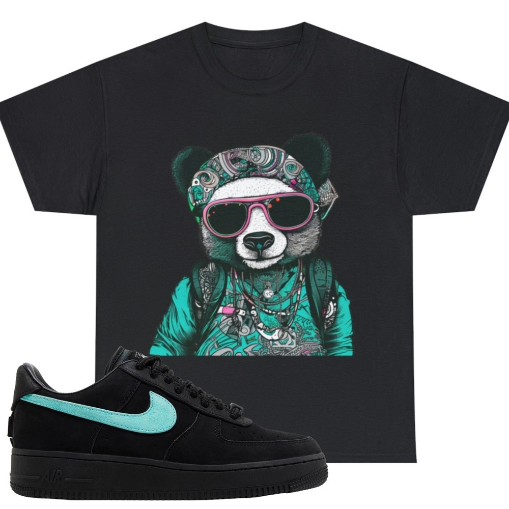 Shirt To Match Unisex Tee Panda Shirt Gift For Sneaker Gift
