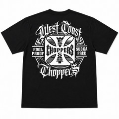Men’S Trendy T-Shirt Featuring a Unique West Coast Choppers Letter Print shirt