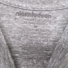 Nickelodeon 90’s Cartoon Characters Gray Men Size | M