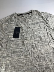 VRST Men’s Large Silver Shadow Marble Short Sleeve Essential Pocket Tee Breathe