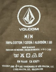 NWT Volcom Dooms Day Rose Short Sleeve T-Shirt Brown Men’s Size Medium. C2