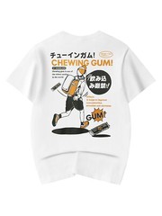 Niepce Men’s Streetwear Graphic T-Shirt Summer Casual Tee Crew Neck Top