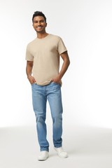 Gildan Heavy T-Shirt 5000 – Unisex Short Sleeve Casual Cotton T-Shirt (A)