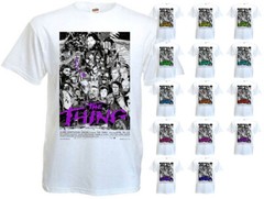The Thing v82 T-shirt white movie poster horror John Carpenter all sizes S-5XL