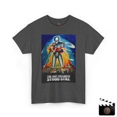 The Day The Earth Stood Still T-Shirt, Retro Sci-Fi Movie Tee, Gort Robot Shirt