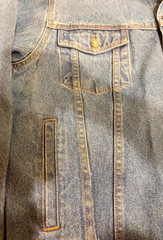 Vtg Med Wt Denim Waist Jacket-Never Worn-Won At Horse Show Mens Large