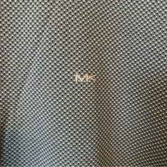Michael Kors Shirt Men’s Medium Cotton Green Short Sleeve Embroidered Preppy