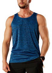 Men’s Tank Tops Quick Dry Workout Sleeveless Summer Athletic Gym Muscle T-Shirts