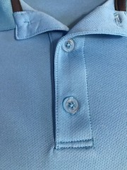 BCG Men’s POLO GOLF Shirt LIGHT AQUA OR TEAL BLUE TRU-WICK Dry Wicking size XL