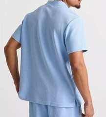 NEW MEN’S ADIDAS ORIGINALS WAFFLE TREFOIL POLO SHIRT ~SIZE 2XL #IG22