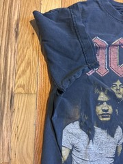 Vintage Murina AC/DC Highway To Hell Black Tour Shirt Made In USA Large Rock