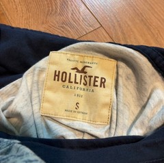Hollister Long Sleeve Thin Pullover With Pocket Small Men