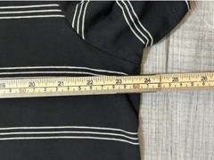 Goodfellow & Co Mens Standard Fit Short Sleeve T-Shirt, Charcoal Stripe Size XL