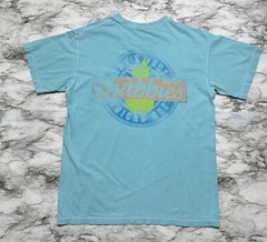 Chubbies Tee Men’s T Shirt Size M Turquoise Short Sleeve Sky’s Out Thighs Out