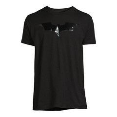 The Dark Knight Mens Batman Tonal Black Shirt New S-3XL