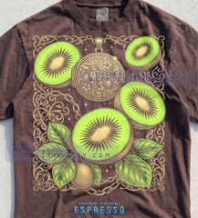 Kiwi Fruit Botanical Flora Vintage Nature Garden Plant Comfort Tee