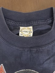 Gold Basicss Label Voltron – Blue Shirt – XL Cracking on Decal