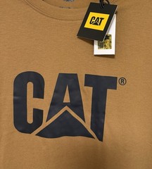 Caterpillar (CAT-Trademark) Tee Apparel Accessories Cotton (Mens Size Large) NEW