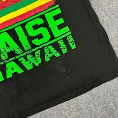 Shaka Active Born and Raise Hawaii King Kamehameha Black Graphic T-Shirt 3XL