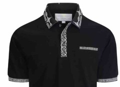 Men’s Luxurious Fine Cotton Polo Shirt,Italian Style,Stretch M to 3XL….A18.A
