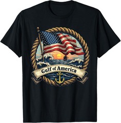 2025/Gulf Of United States Of America Vintage Nautical Unisex T-Shirt