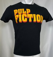 Pulp Fiction 90’s Retro Logo Movie Promo T-Shirt Men’s SMALL