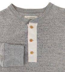 Journal Standard Homestead henley 42 or M/L gray heathered sanforized Japan