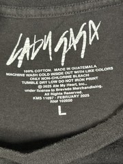 Lady Gaga Born This Way T Shirt Large Black Graphic Cotton Everyday Wear