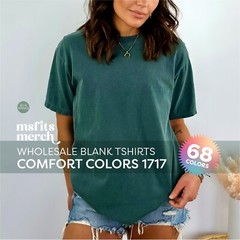 🔥Comfort Colors 1717 Unisex Short Sleeve Heavyweight TShirt Vintage Washed
