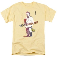 Taxi Reverend Jim Licensed Adult Unisex T-Shirt Regular Fit Tee SM-3X