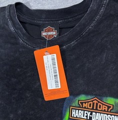 Harley Davidson Long Sleeve Shirt Fairbanks Alaska Northern Lights Mens L NWT