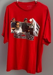 Nocturnal Clothing T-shirt Mens 2XL Red Short Sleeves &Hip Hop, R&B CD Lot Of 12